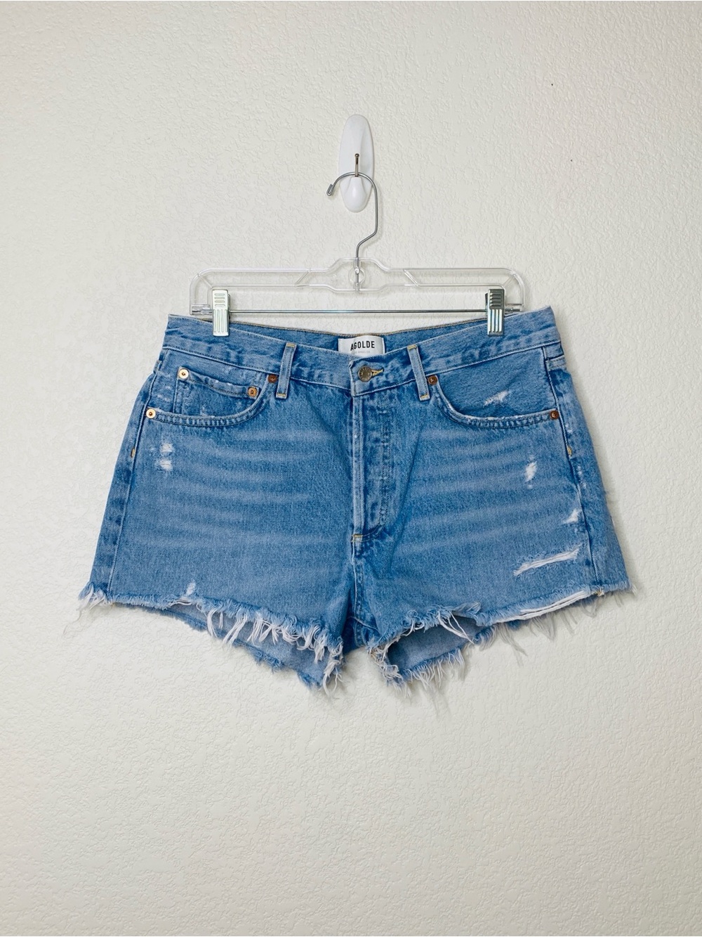 AGOLDE Parker Vintage Cut Off Shorts